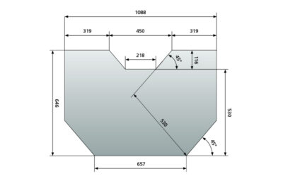 JUSTUS GLAS-VORLEGEPLATTE ZU USEDOM 5